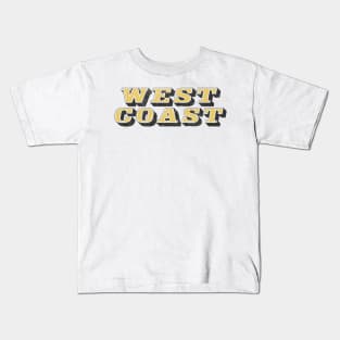 West Coast /// 90s Hip Hop Fan Design Kids T-Shirt